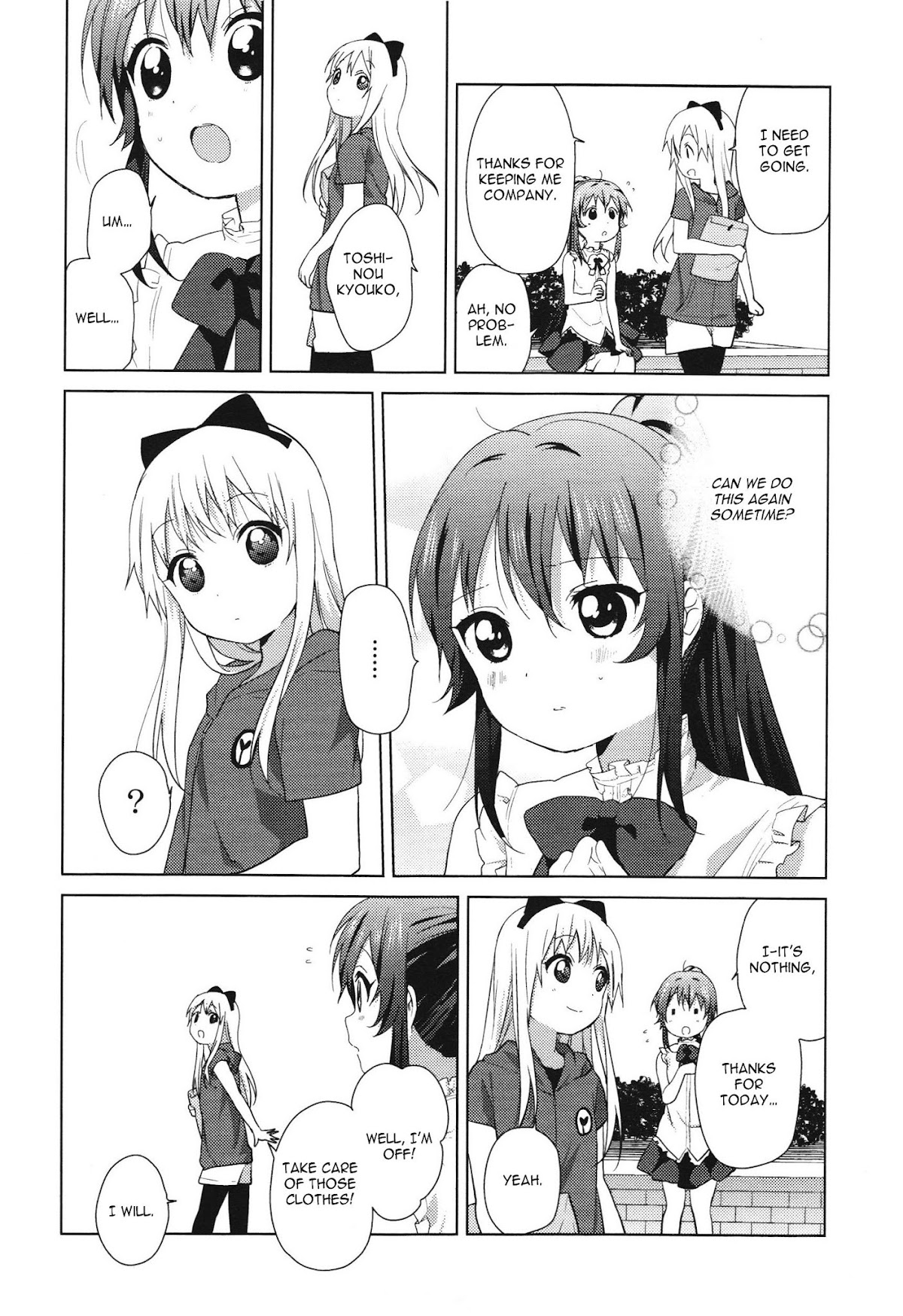 Yuru Yuri chapter 61.4 page 11