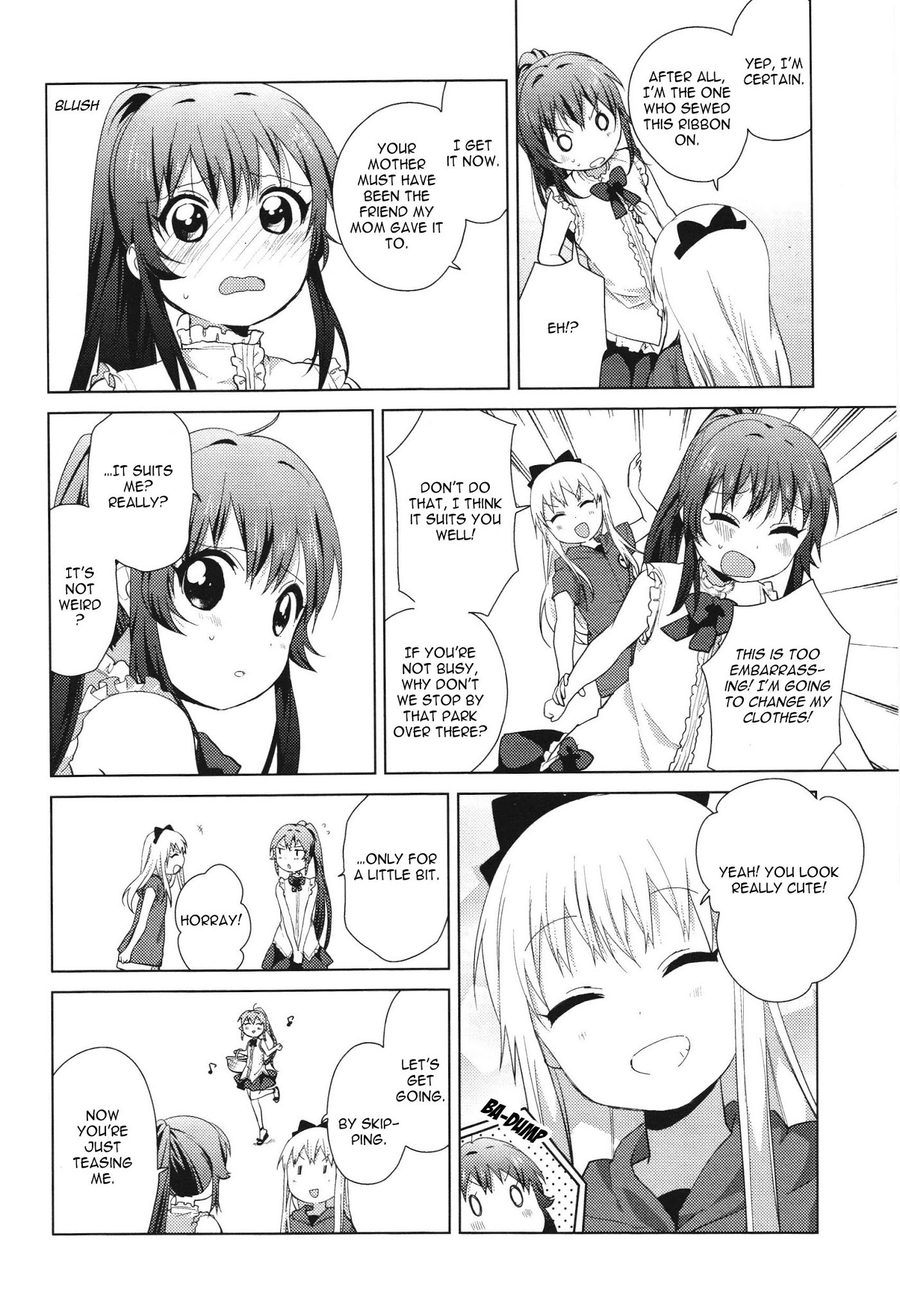 Yuru Yuri chapter 61.4 page 4