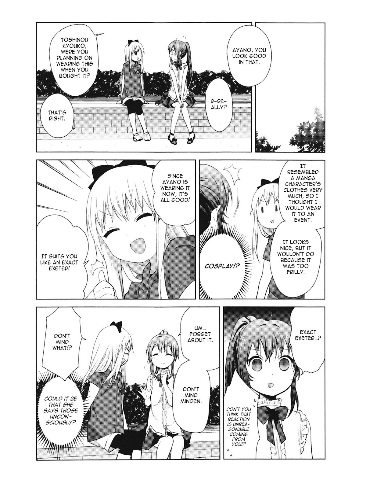 Yuru Yuri chapter 61.4 page 5