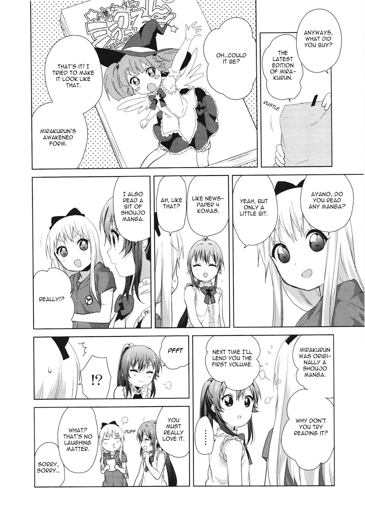 Yuru Yuri chapter 61.4 page 6