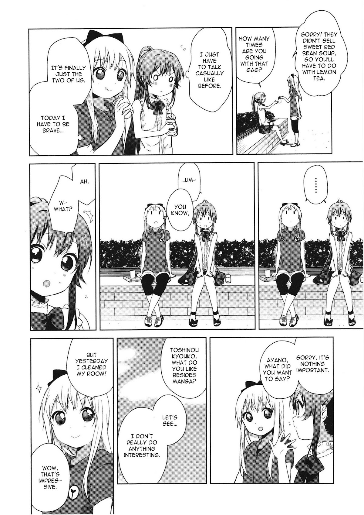 Yuru Yuri chapter 61.4 page 8