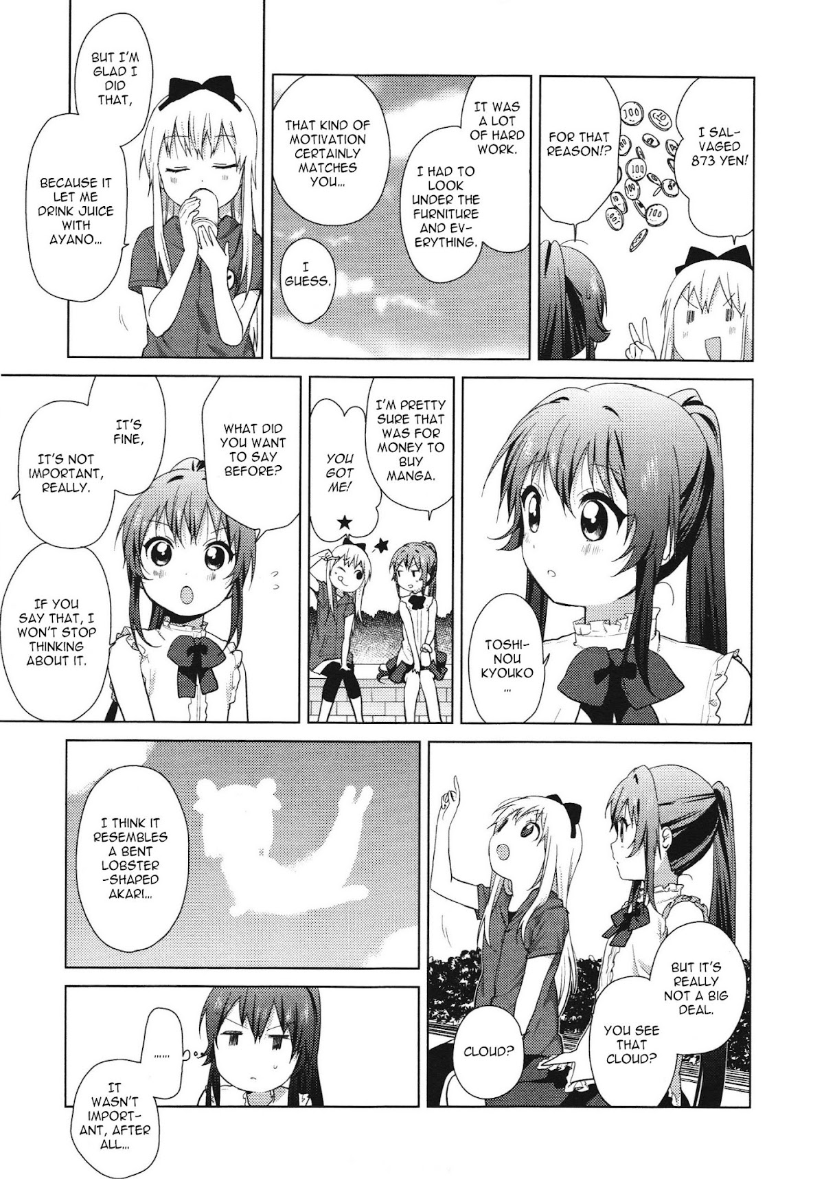 Yuru Yuri chapter 61.4 page 9