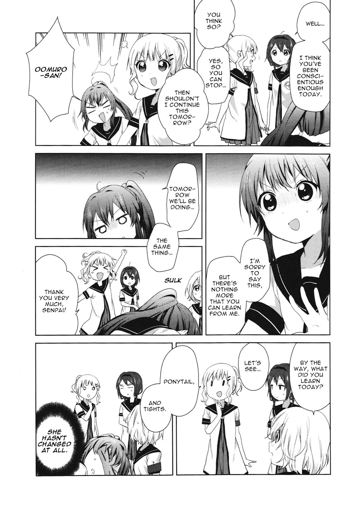 Yuru Yuri chapter 61.5 page 11