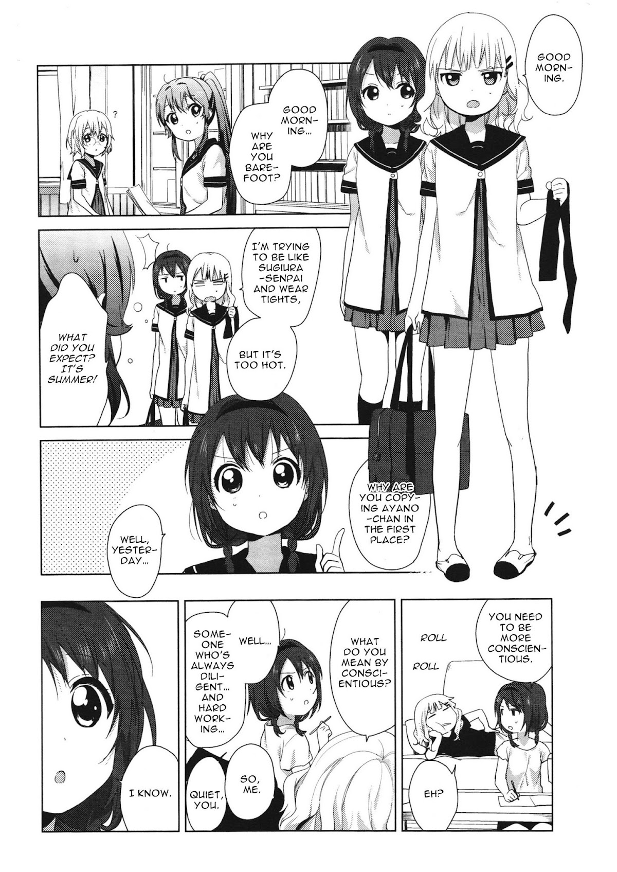 Yuru Yuri chapter 61.5 page 2