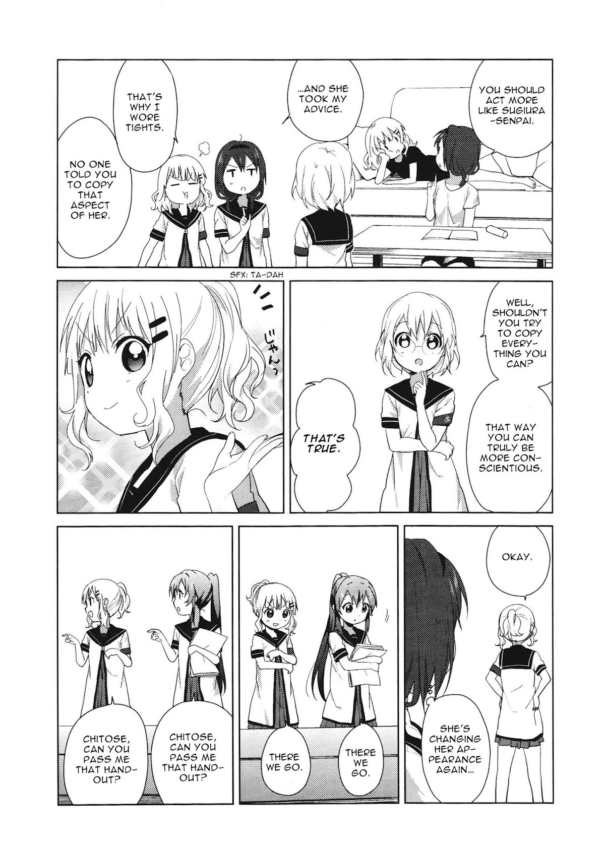 Yuru Yuri chapter 61.5 page 3