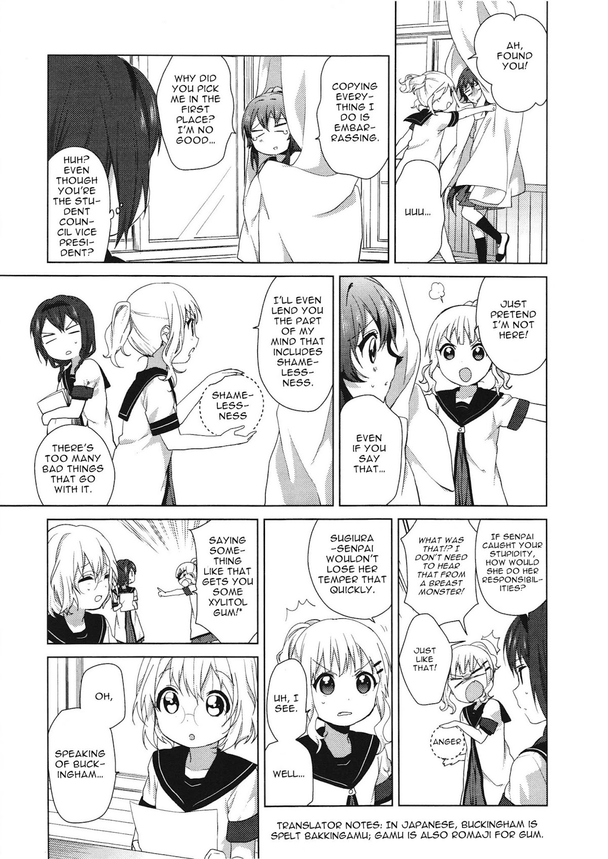 Yuru Yuri chapter 61.5 page 5