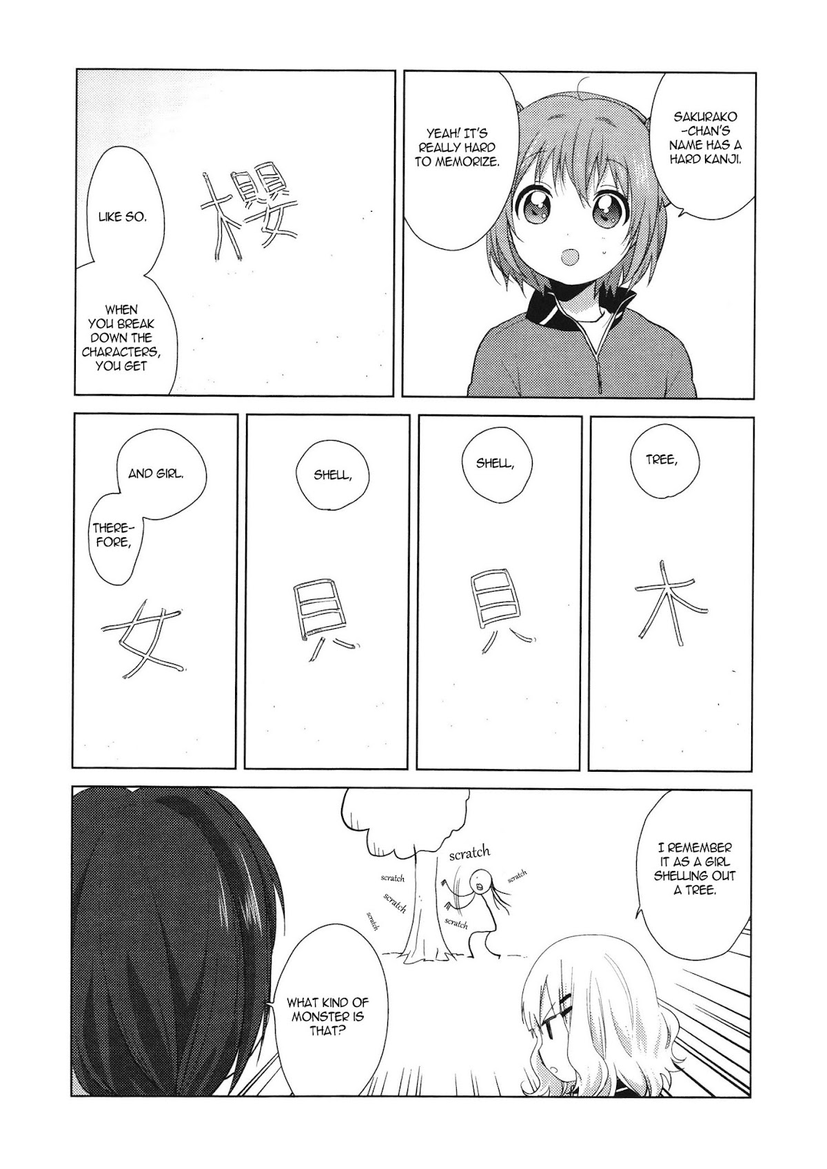 Yuru Yuri chapter 61.6 page 12