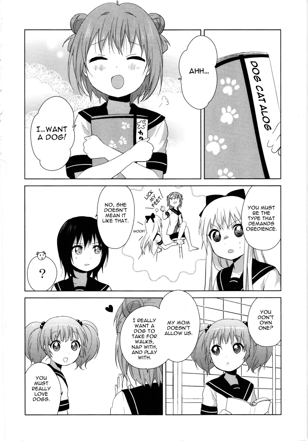 Yuru Yuri chapter 61.7 page 2