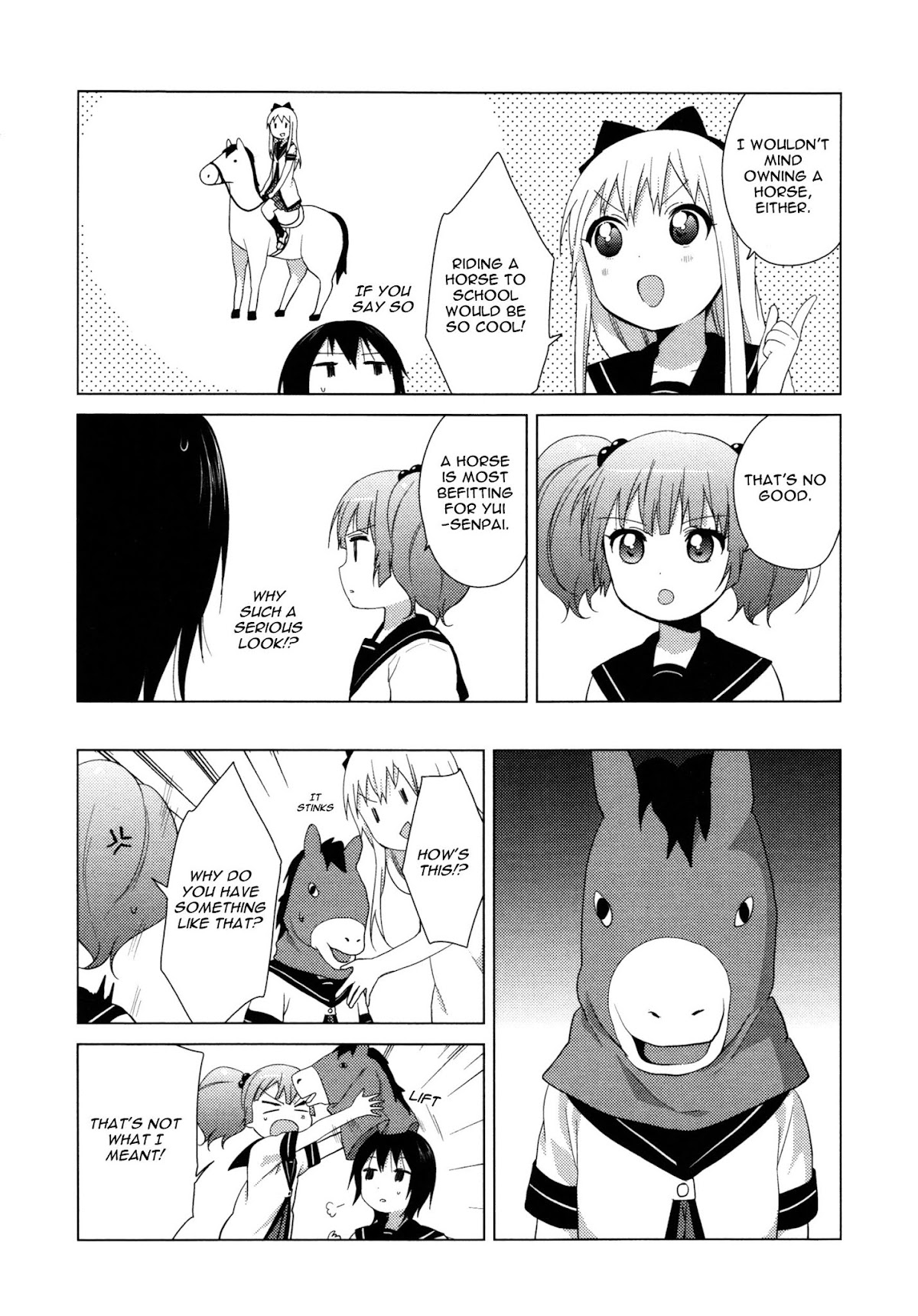 Yuru Yuri chapter 61.7 page 6