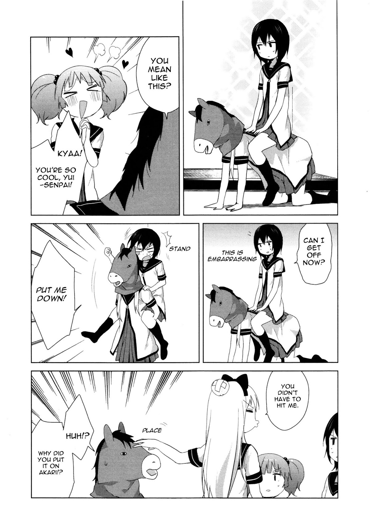 Yuru Yuri chapter 61.7 page 7