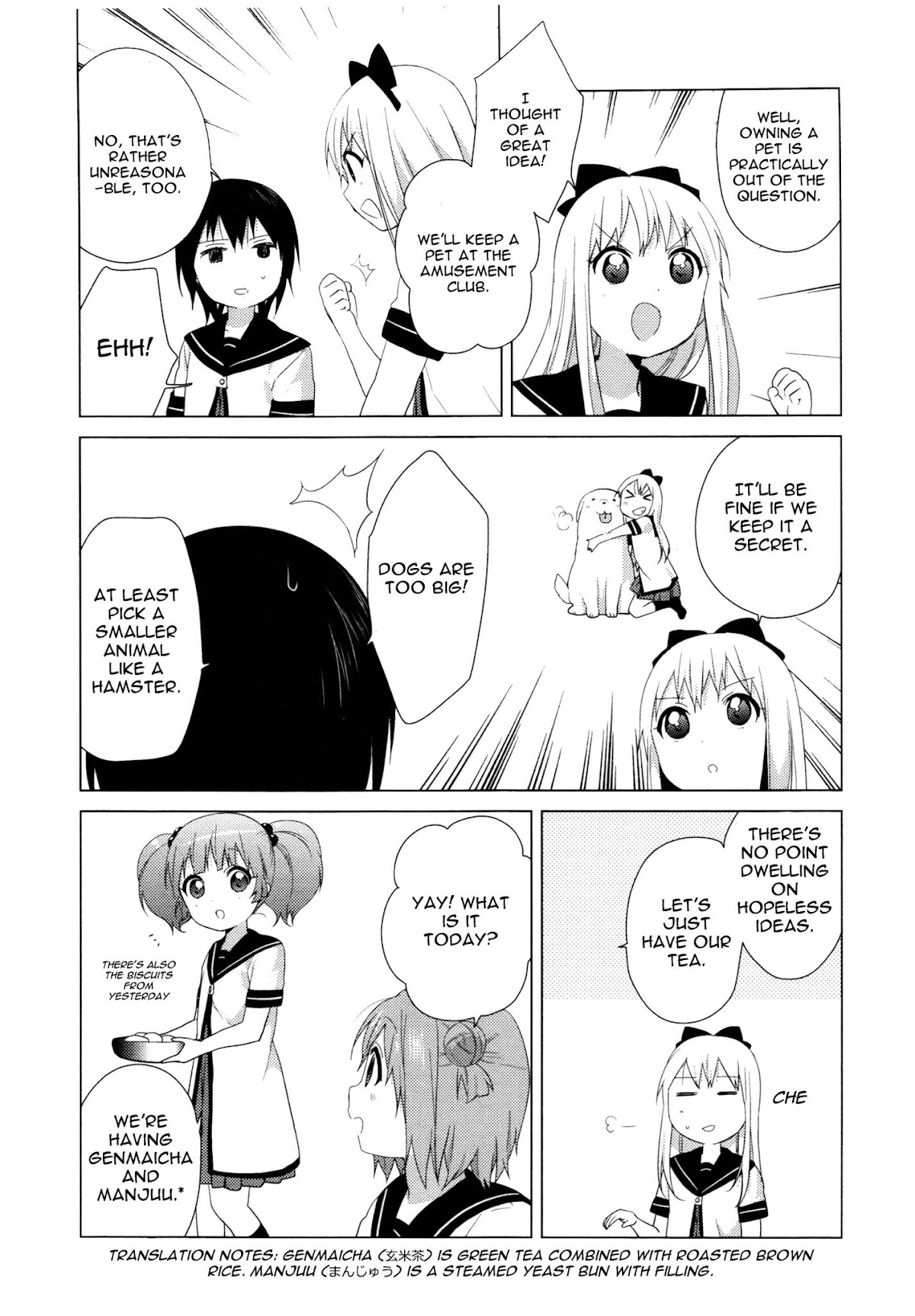 Yuru Yuri chapter 61.7 page 9