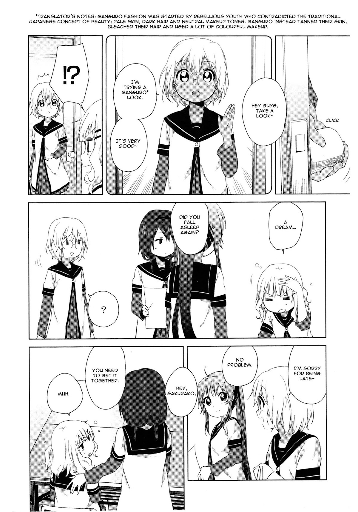 Yuru Yuri chapter 61.8 page 10