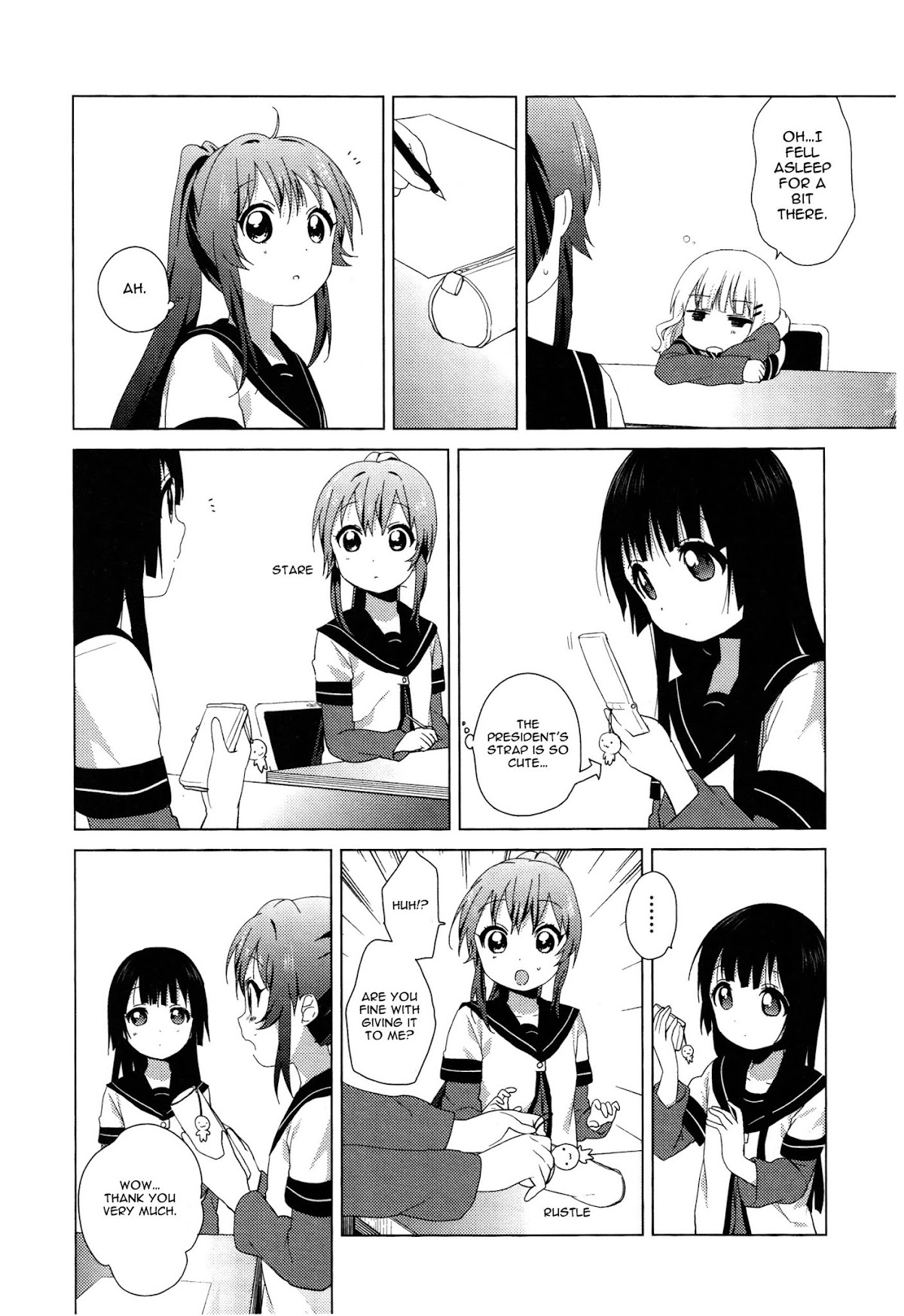 Yuru Yuri chapter 61.8 page 4