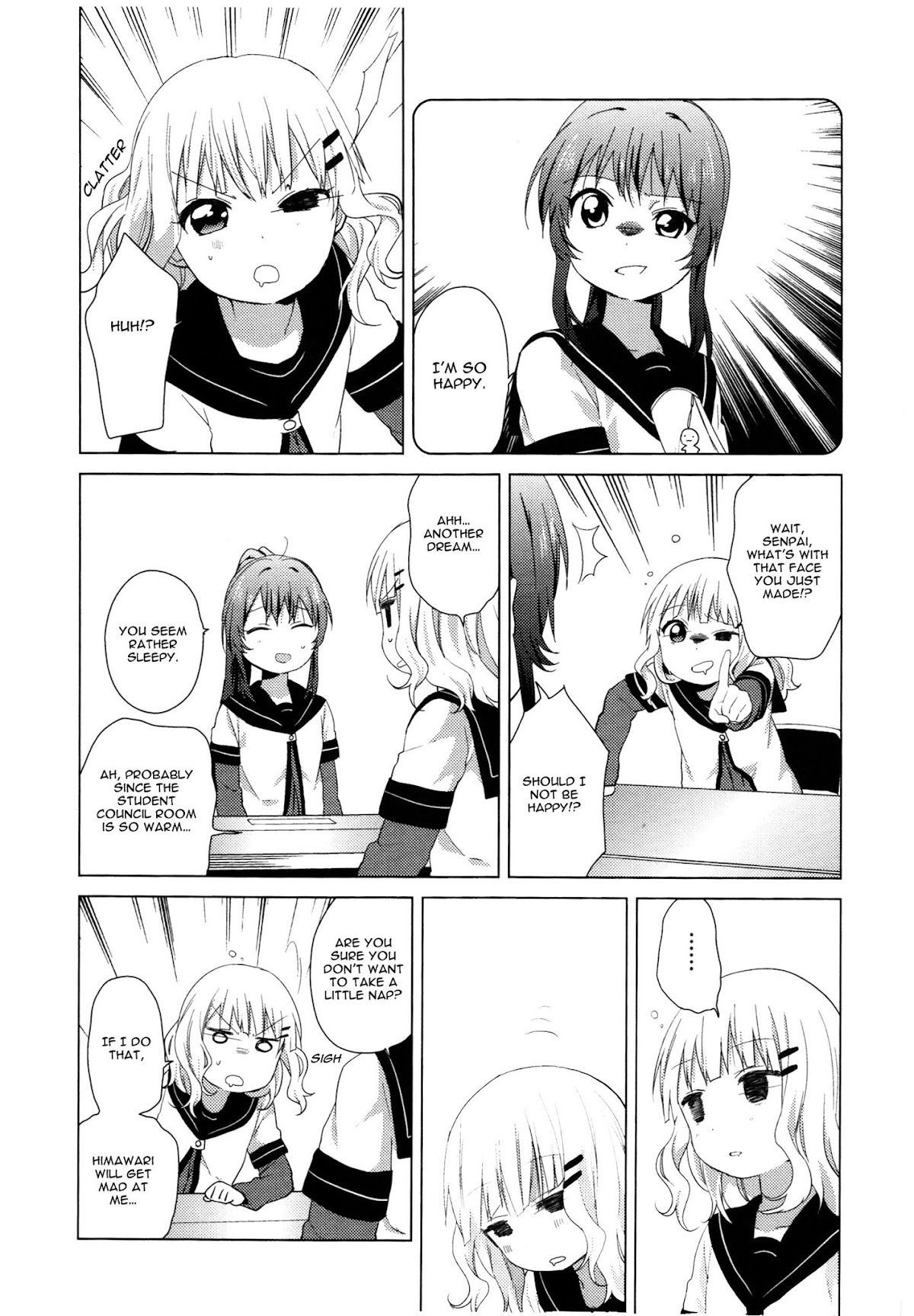 Yuru Yuri chapter 61.8 page 5