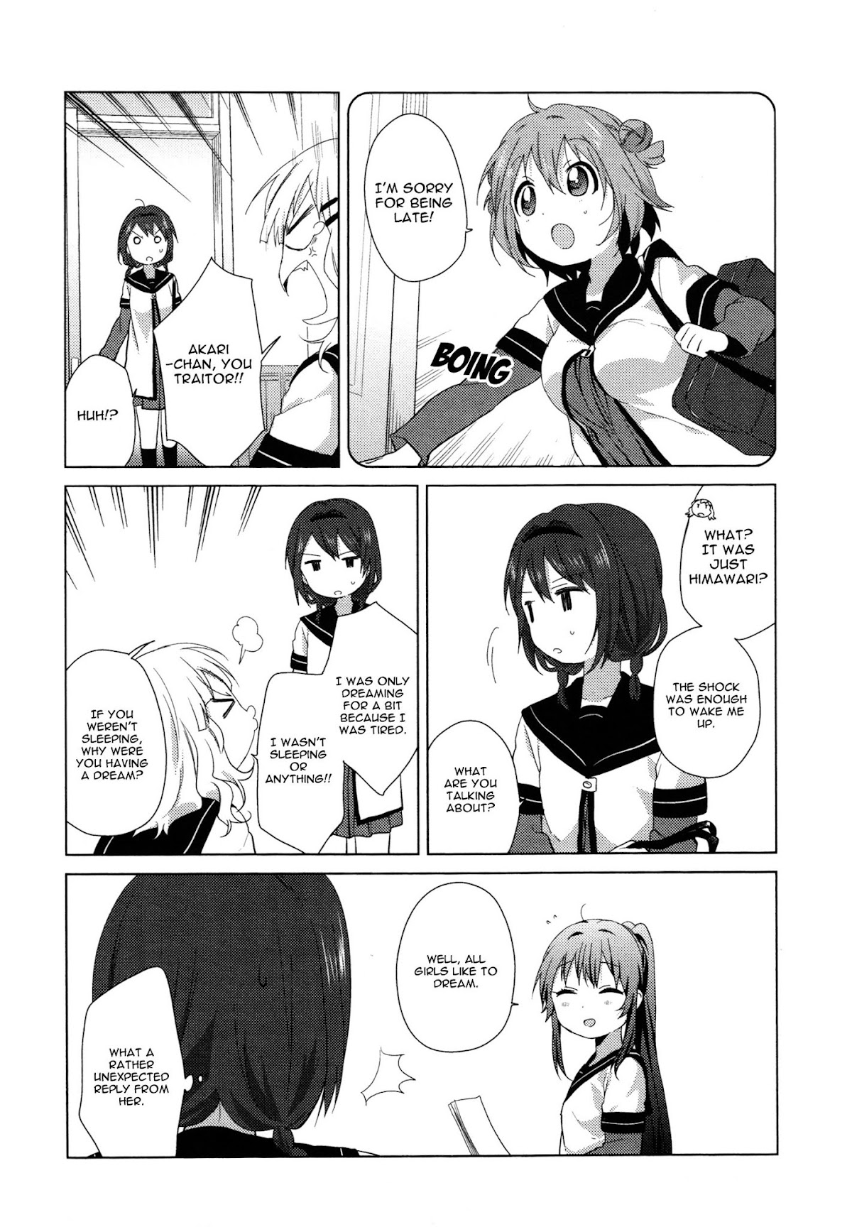 Yuru Yuri chapter 61.8 page 6