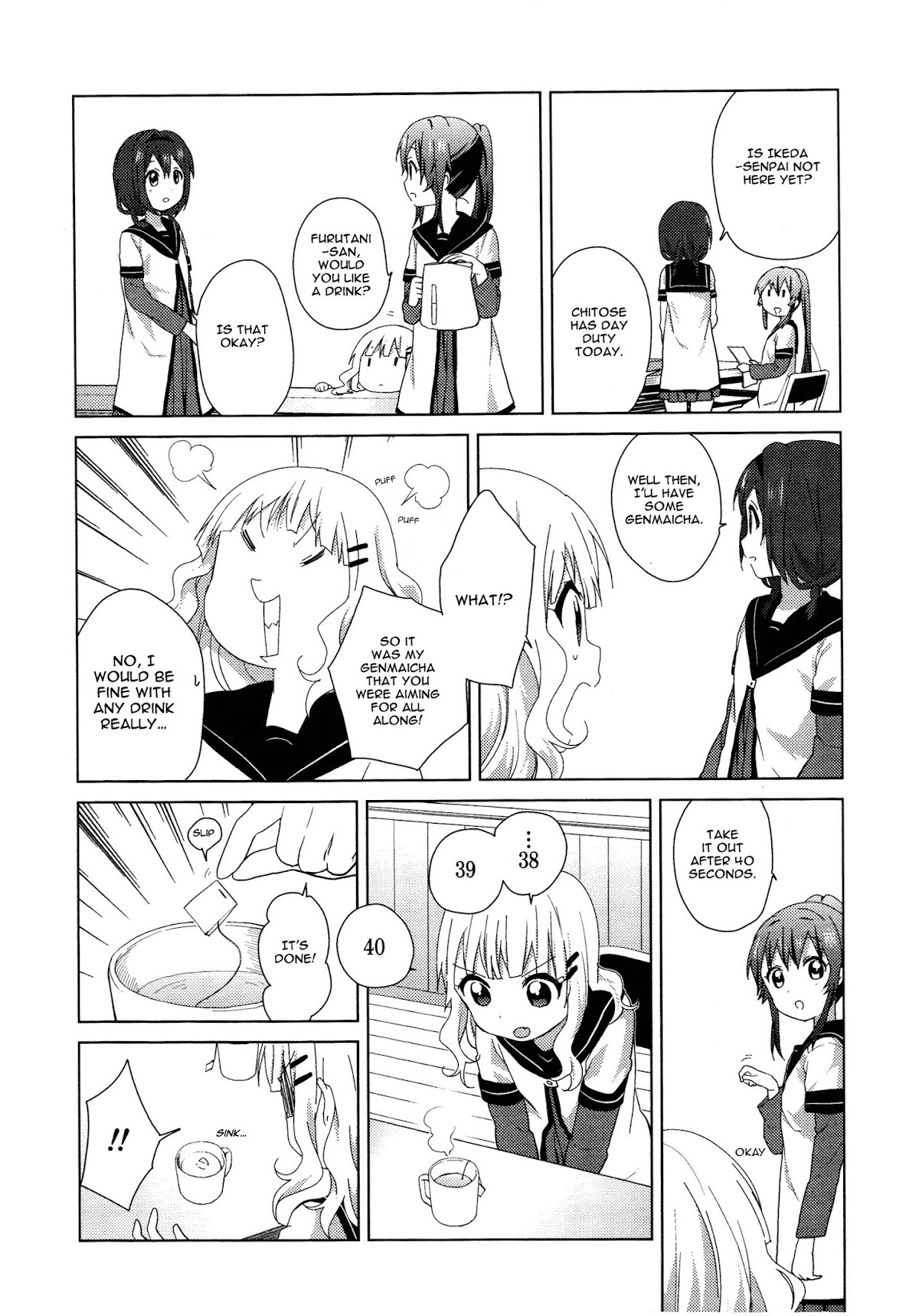Yuru Yuri chapter 61.8 page 7