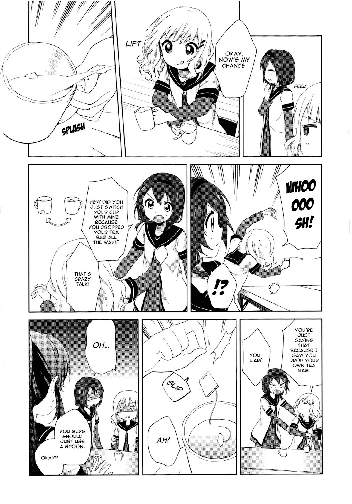 Yuru Yuri chapter 61.8 page 8