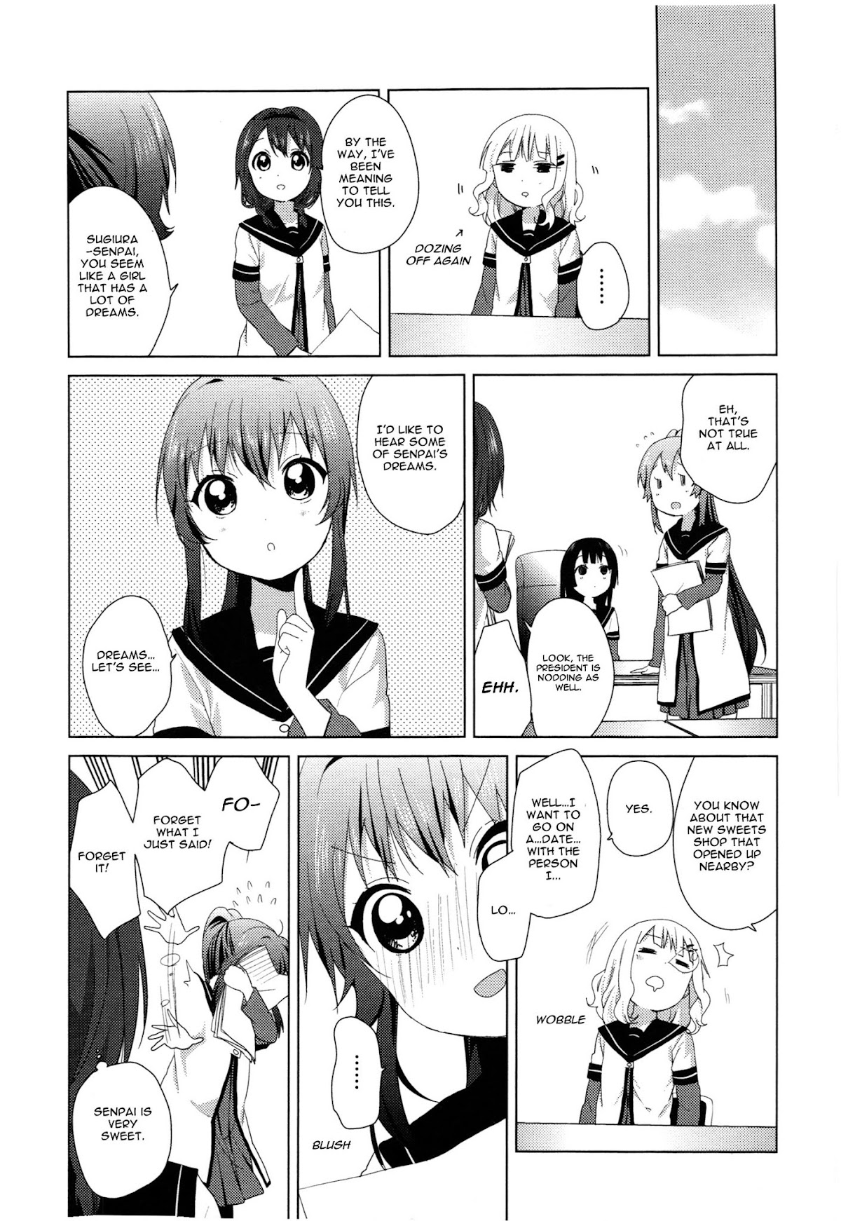 Yuru Yuri chapter 61.8 page 9