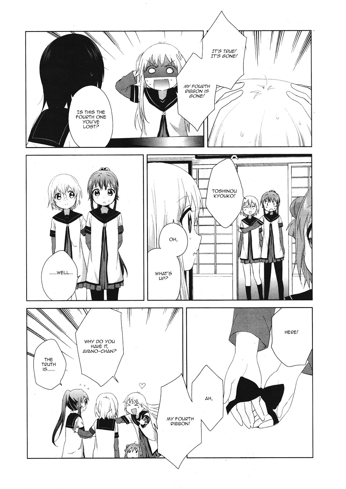 Yuru Yuri chapter 64 page 10