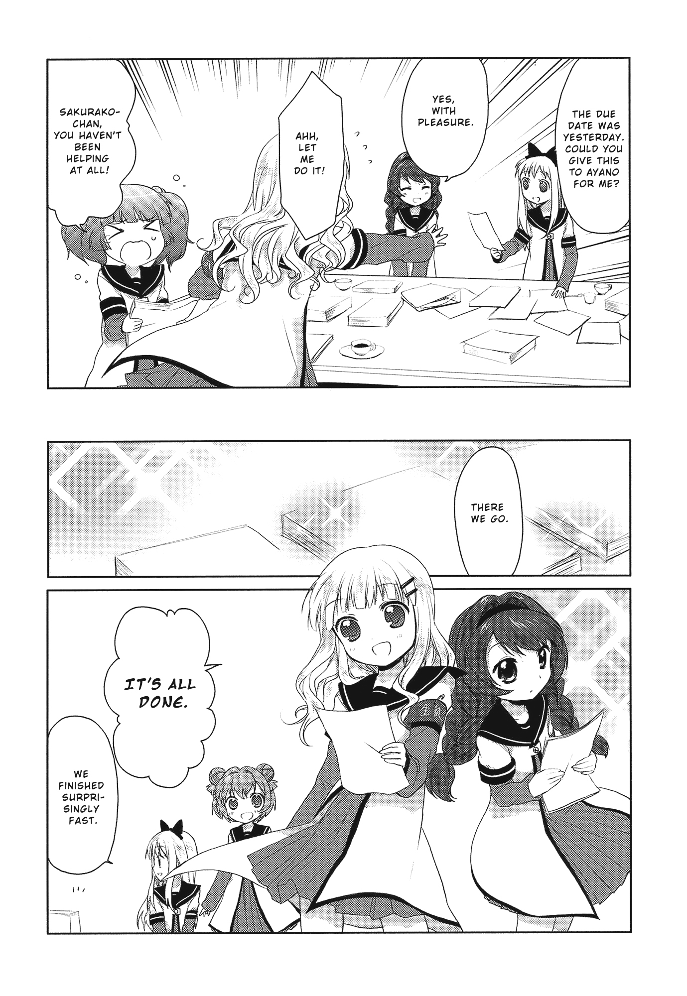 Yuru Yuri chapter 7 page 10