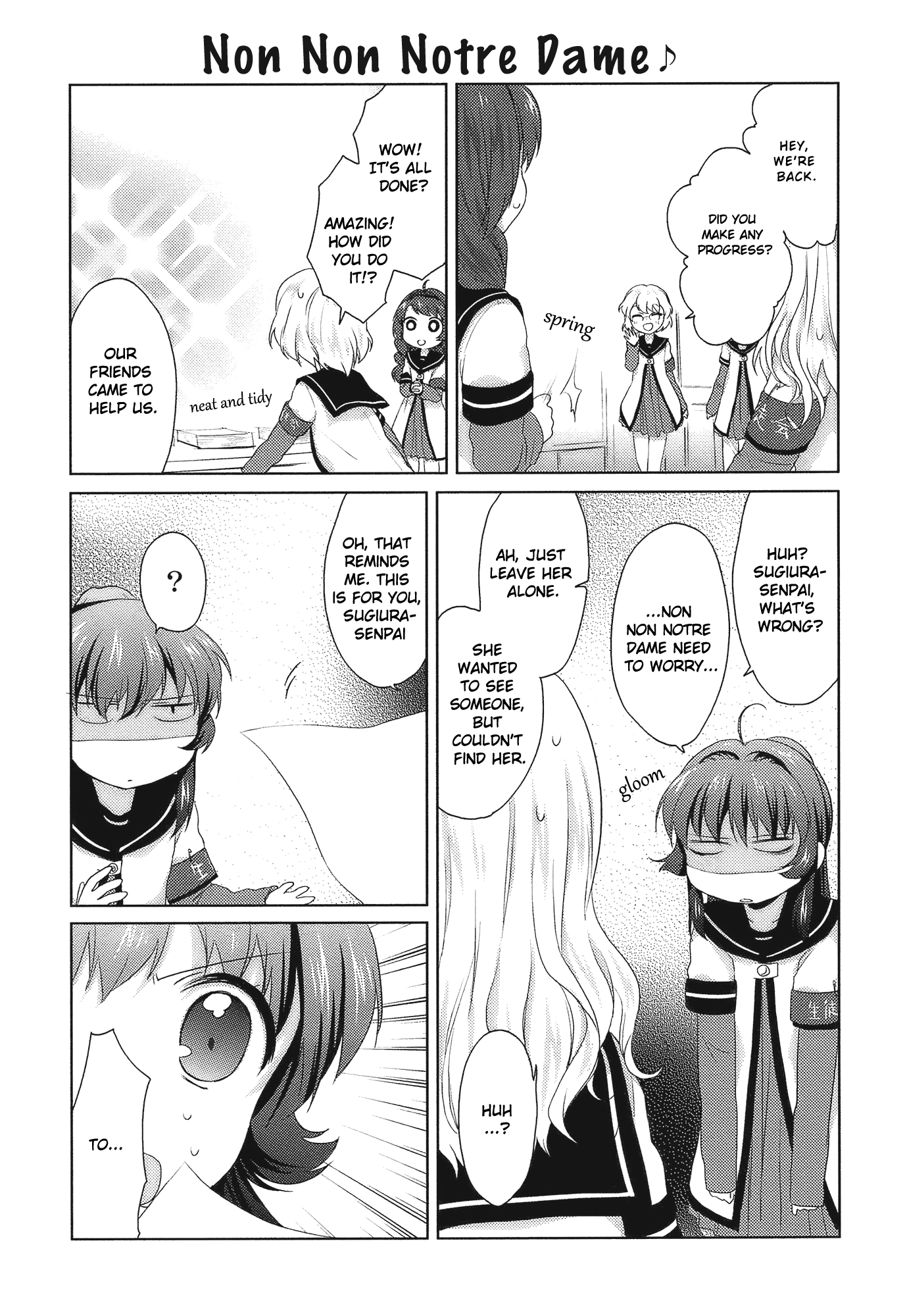 Yuru Yuri chapter 7 page 13