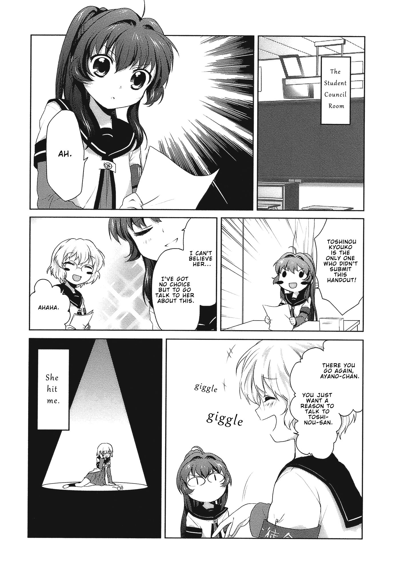 Yuru Yuri chapter 7 page 2
