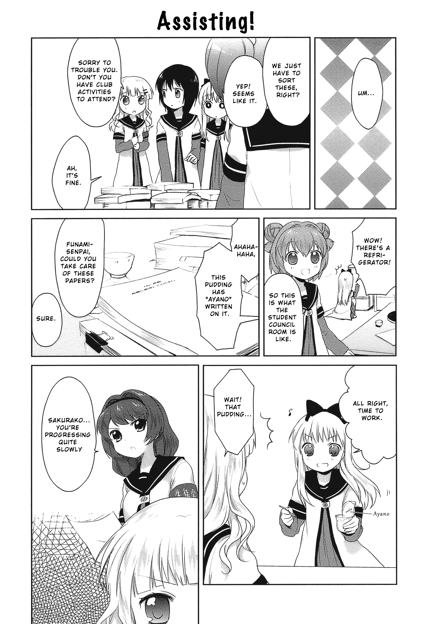 Yuru Yuri chapter 7 page 8