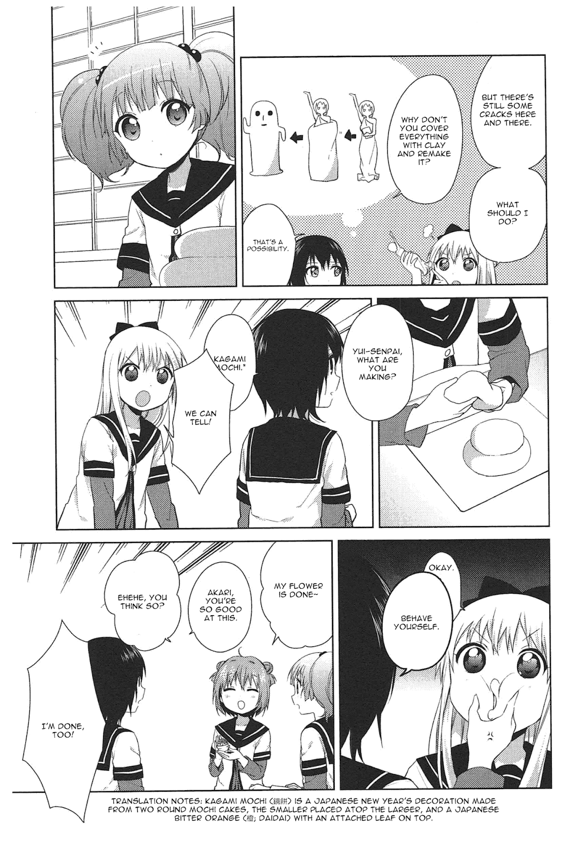 Yuru Yuri chapter 70.1 page 7