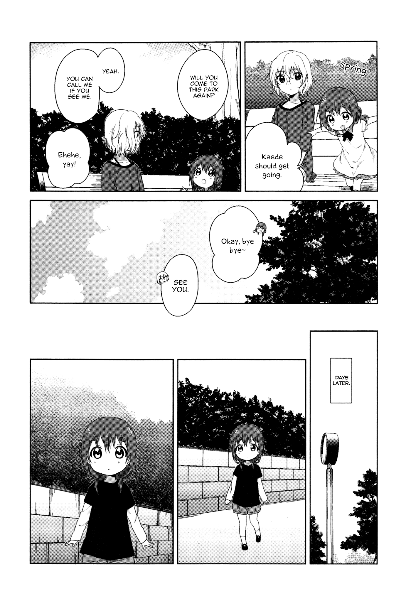 Yuru Yuri chapter 70.3 page 11