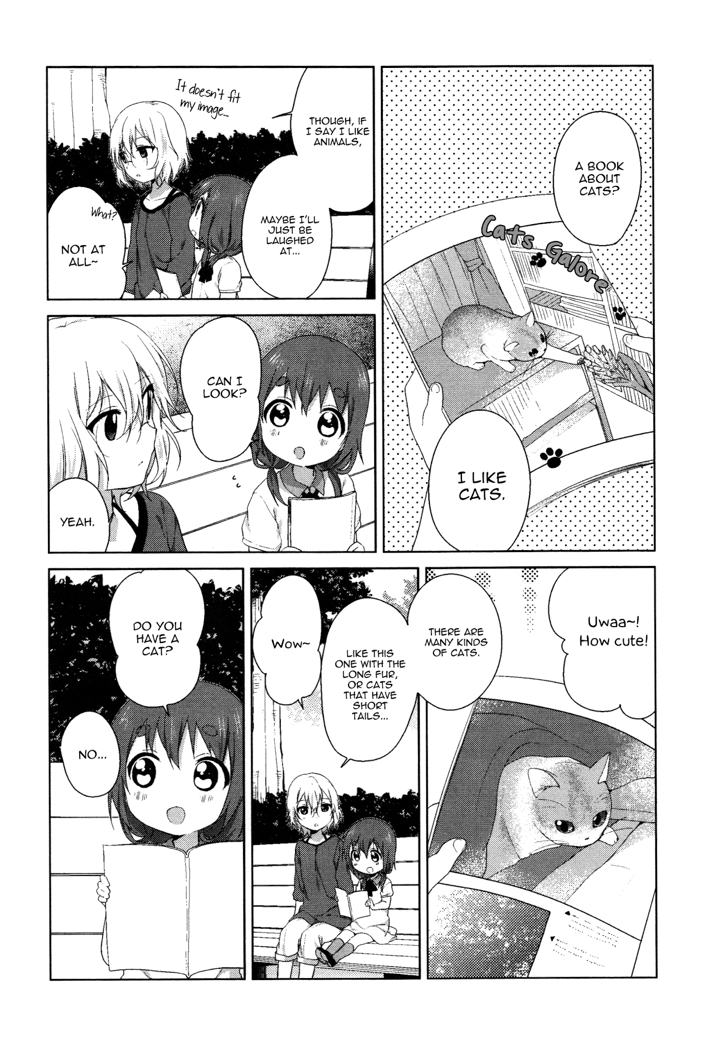 Yuru Yuri chapter 70.3 page 6
