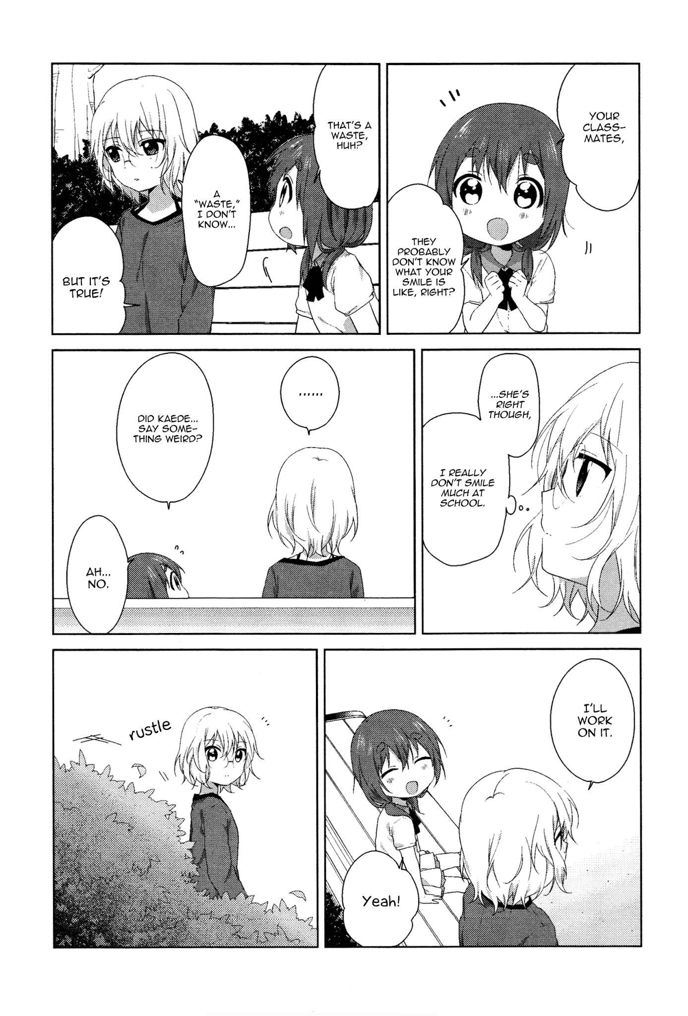 Yuru Yuri chapter 70.3 page 8