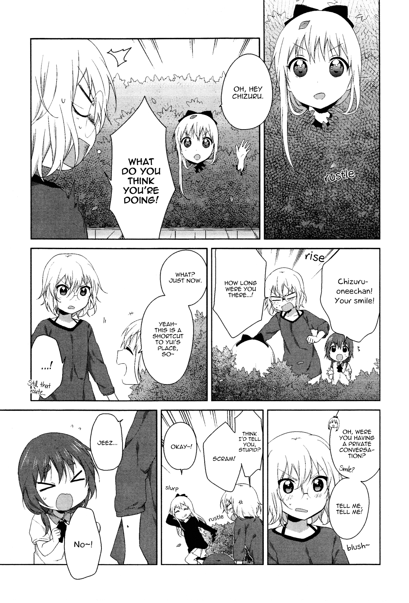 Yuru Yuri chapter 70.3 page 9