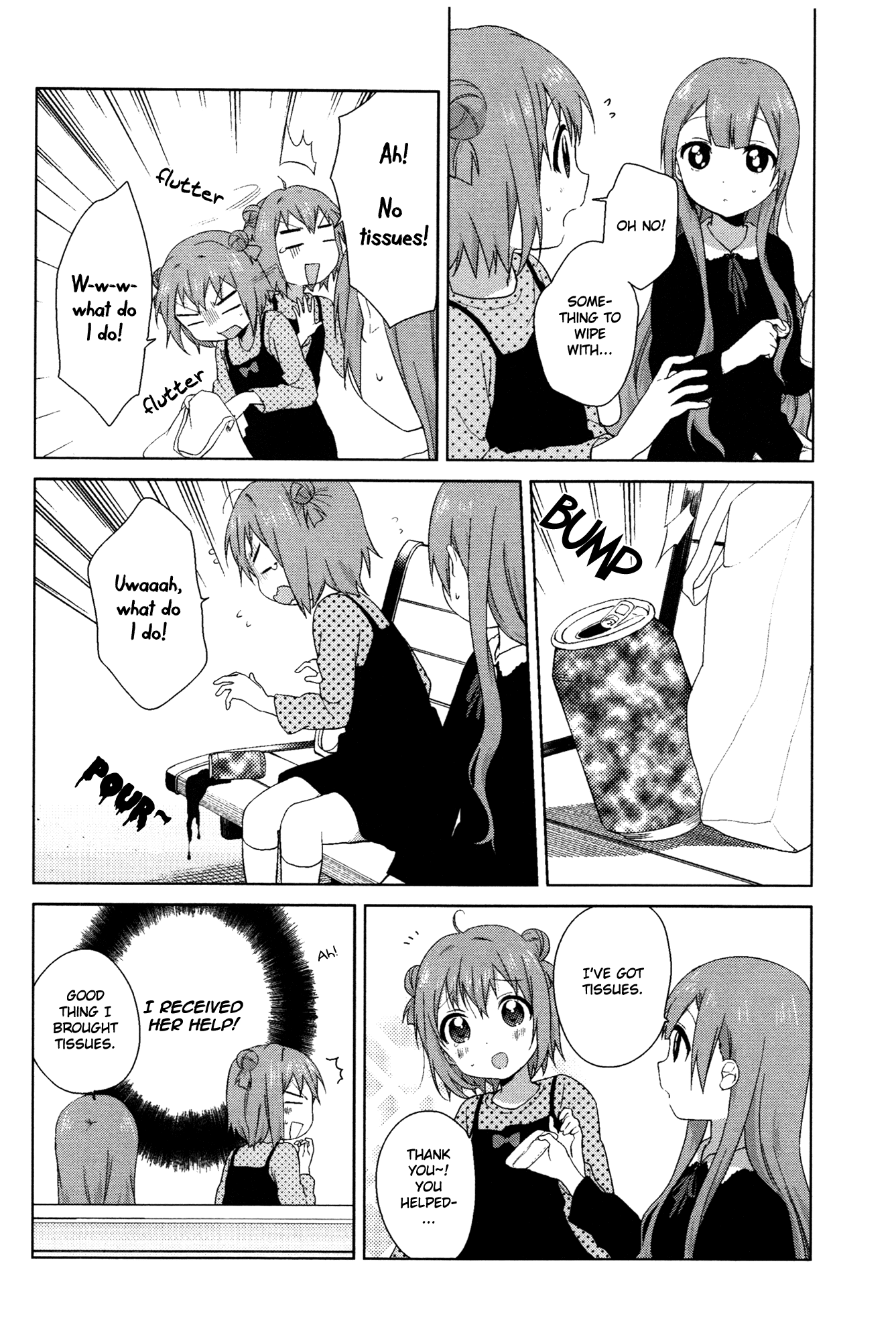 Yuru Yuri chapter 70.4 page 8