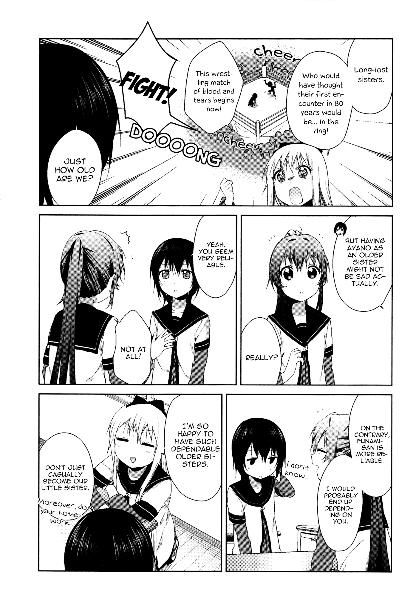 Yuru Yuri chapter 70.5 page 11