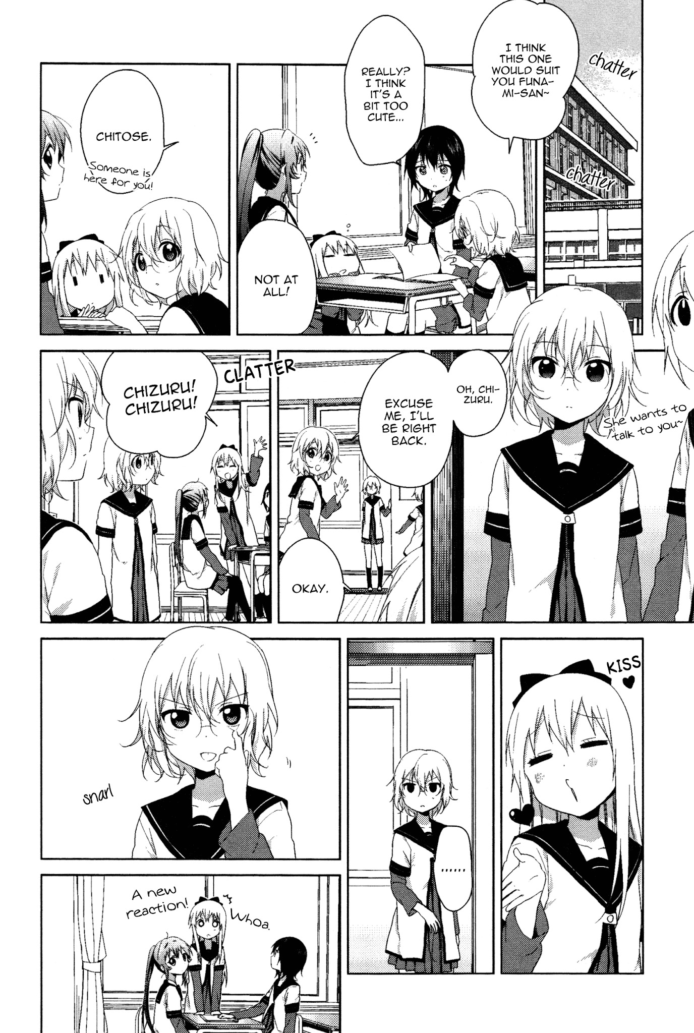 Yuru Yuri chapter 70.5 page 2