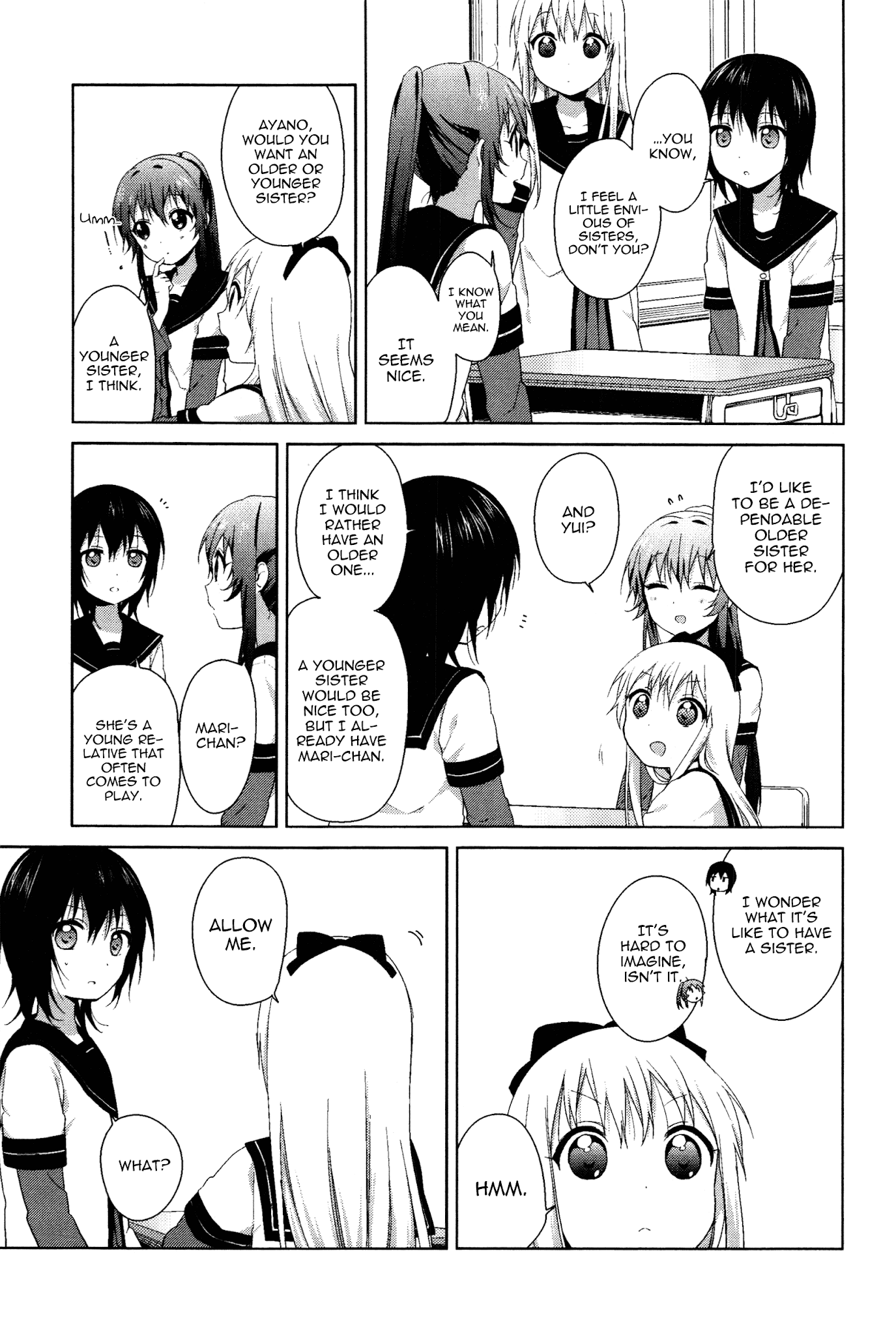 Yuru Yuri chapter 70.5 page 3