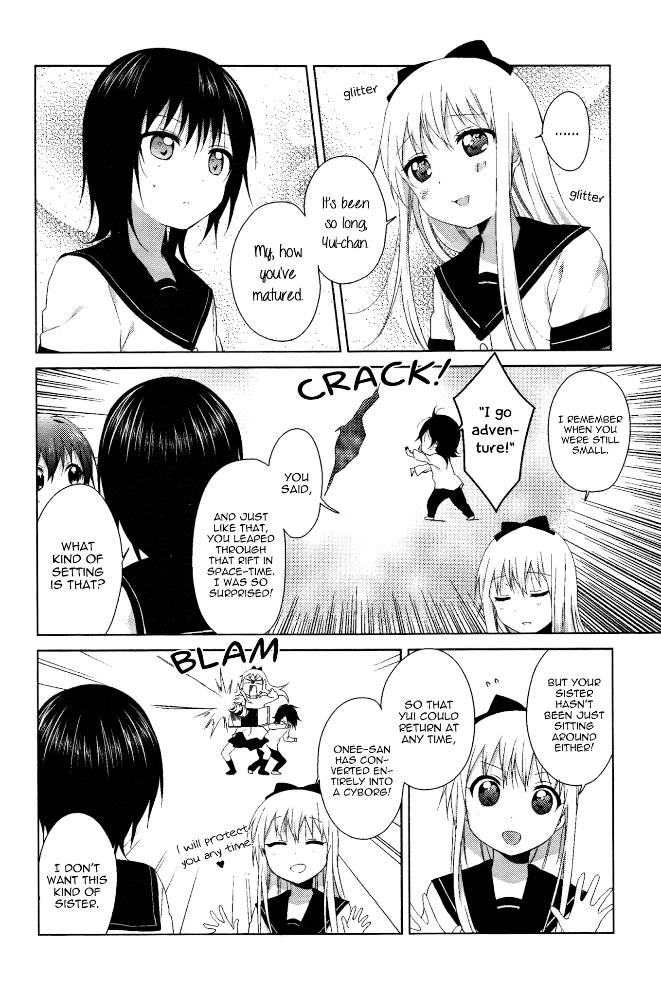 Yuru Yuri chapter 70.5 page 4