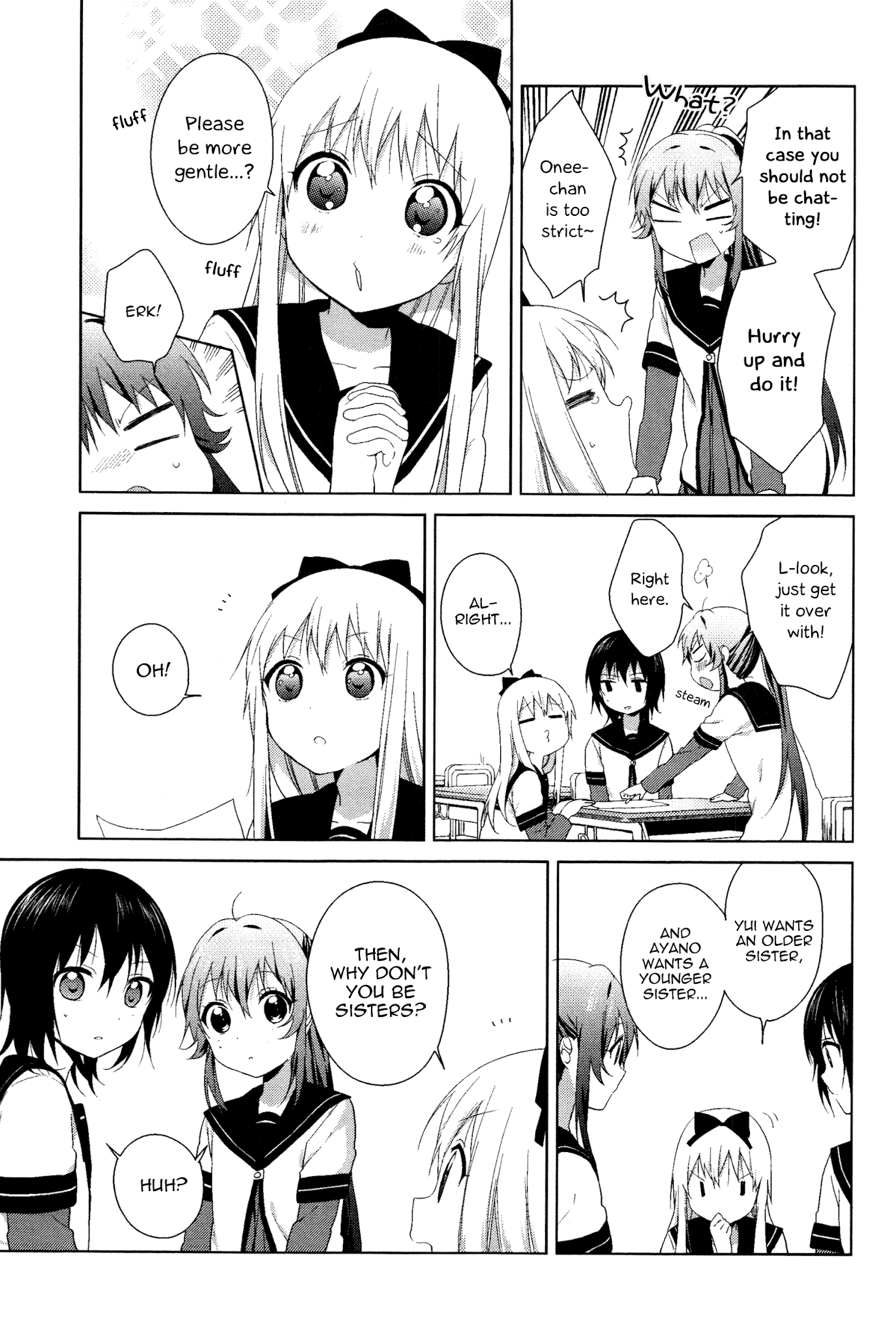 Yuru Yuri chapter 70.5 page 9
