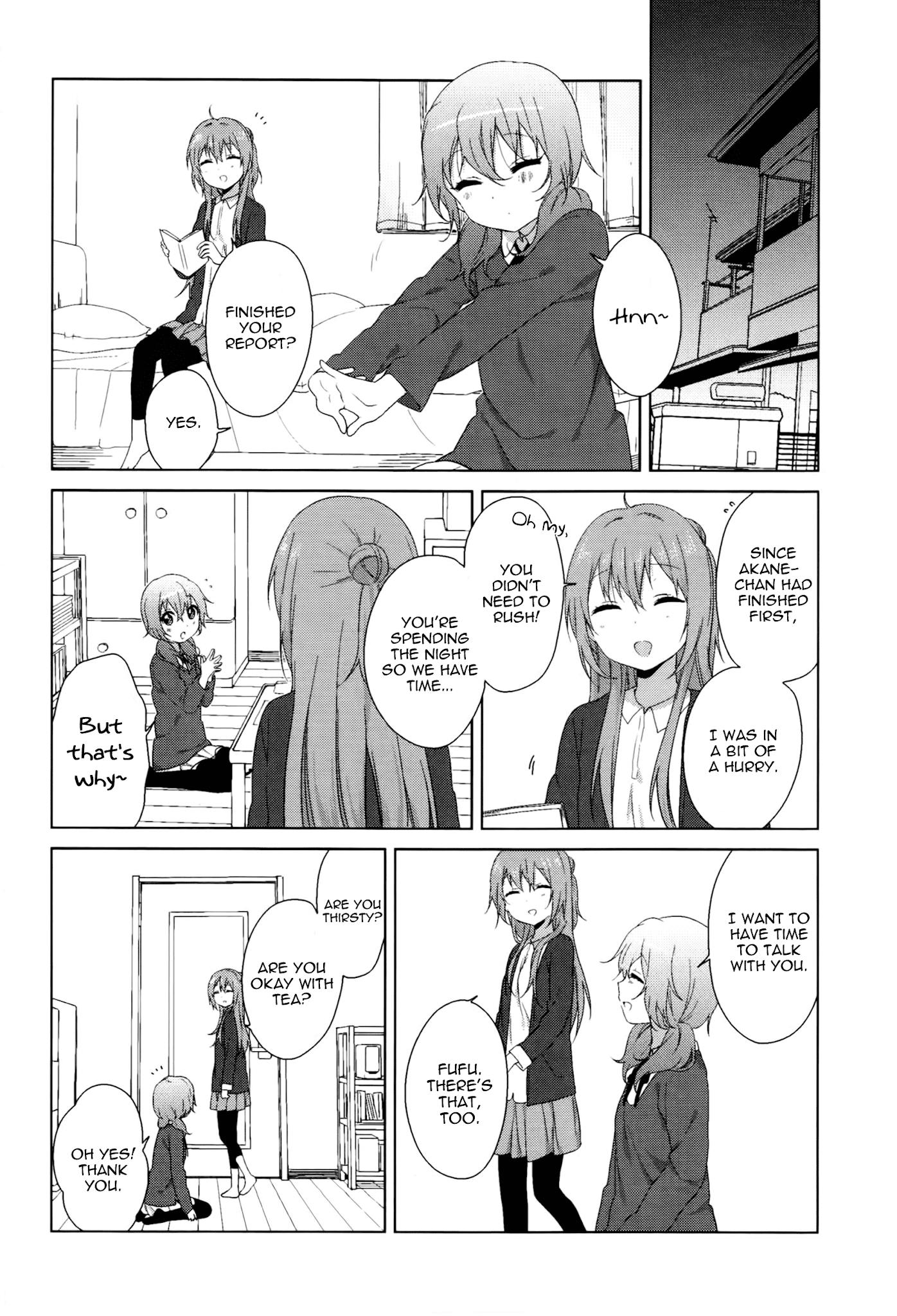 Yuru Yuri chapter 70.6 page 2