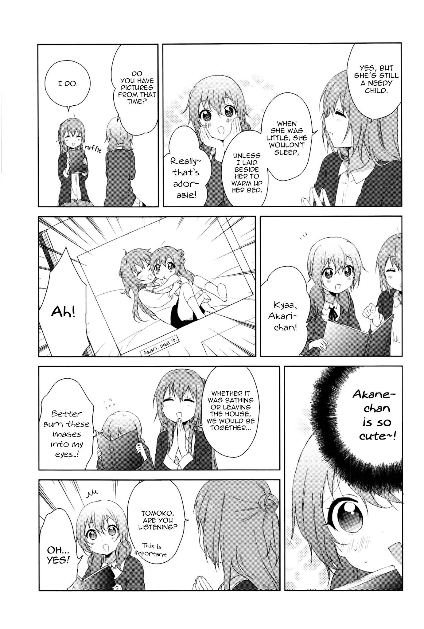 Yuru Yuri chapter 70.6 page 7