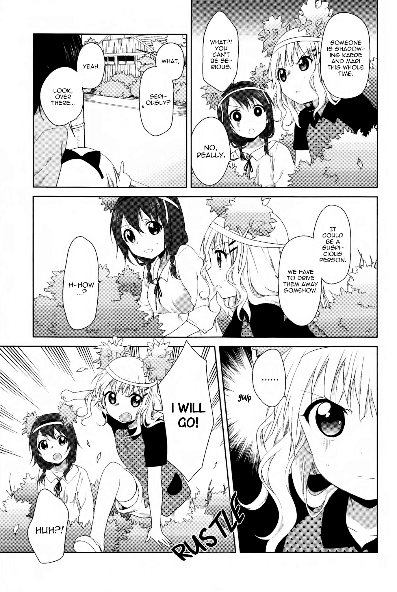 Yuru Yuri chapter 70.7 page 11
