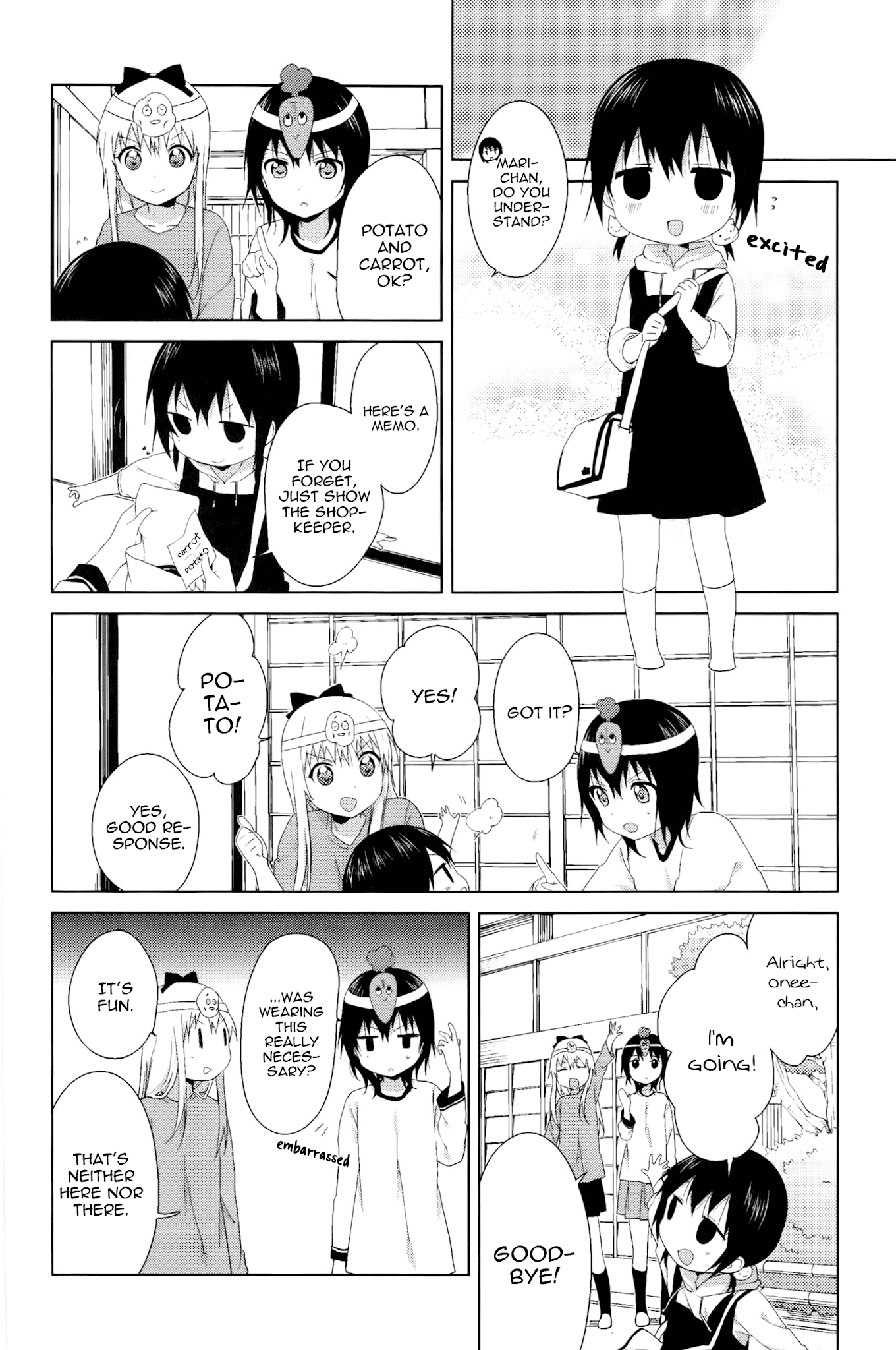 Yuru Yuri chapter 70.7 page 2