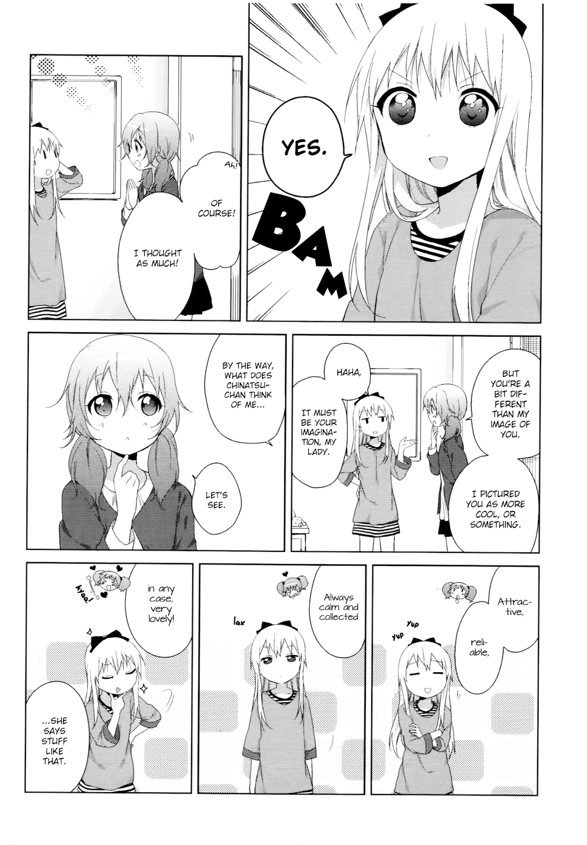 Yuru Yuri chapter 70.8 page 4