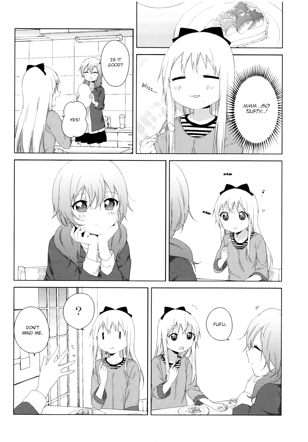 Yuru Yuri chapter 70.8 page 6