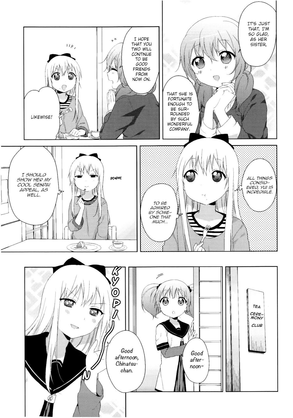 Yuru Yuri chapter 70.8 page 7