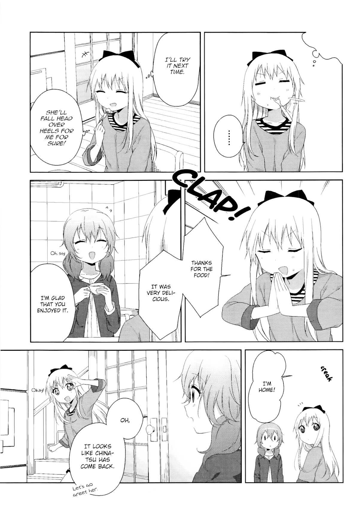 Yuru Yuri chapter 70.8 page 9