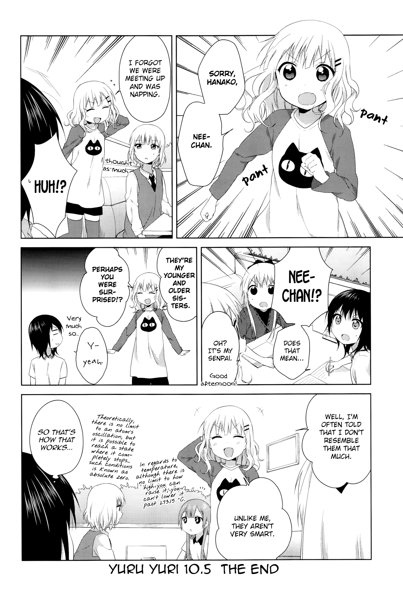 Yuru Yuri chapter 70.9 page 12