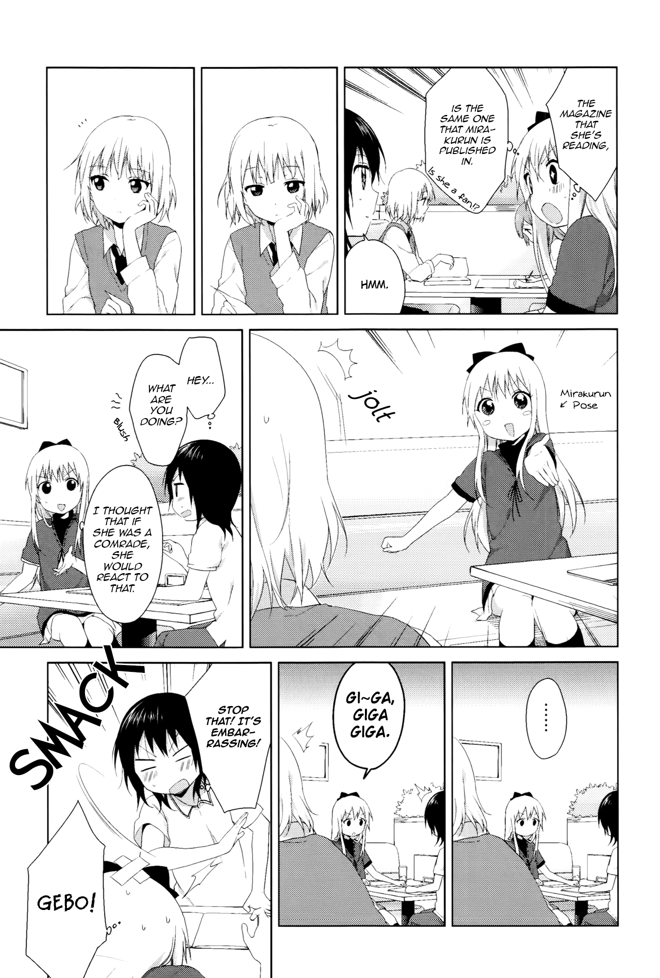 Yuru Yuri chapter 70.9 page 7