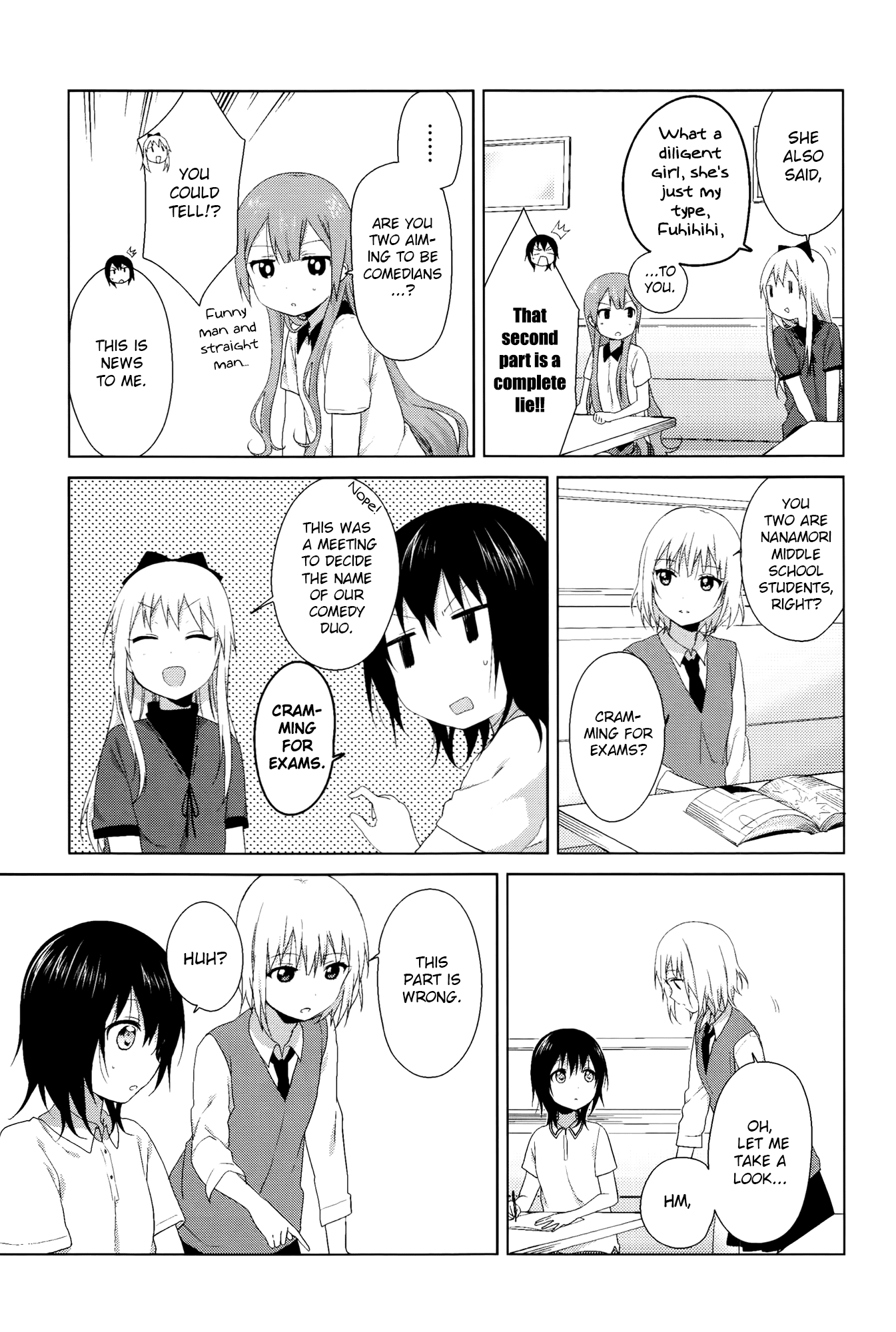 Yuru Yuri chapter 70.9 page 9