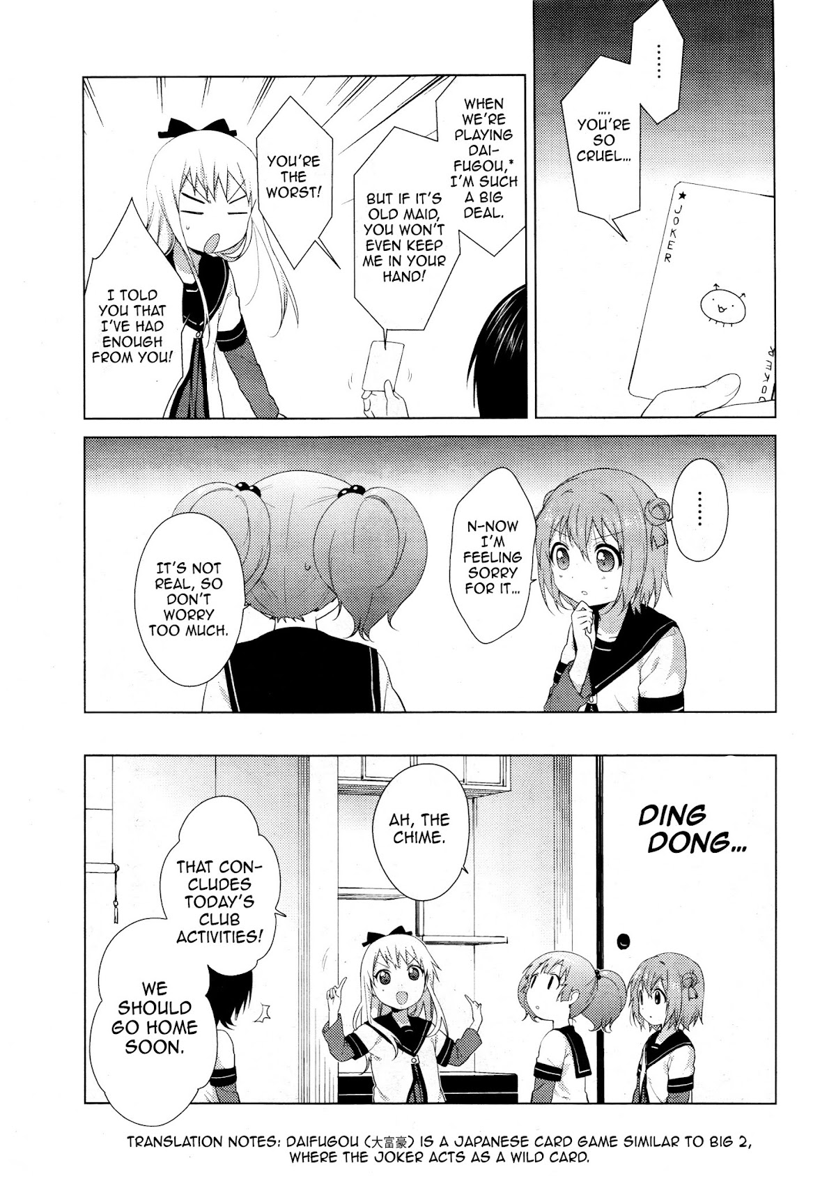 Yuru Yuri chapter 71 page 17